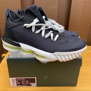 Men’s NIKE LEBRON XVI LOW Black Python Volt Summit